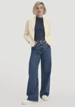 hessnatur Rib Longsleeve Slim aus Bio-Baumwolle von|Damen Shirts & Tops