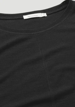 hessnatur Rib Shirt Slim aus Bio-Merinowolle und TENCEL™ Lyocell von|Damen Shirts & Tops