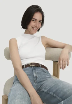 hessnatur Rib Top Slim aus Bio-Baumwolle von|Damen Shirts & Tops