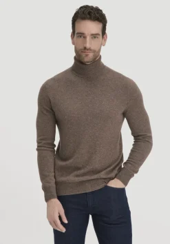 hessnatur Rollkragen Pullover Regular aus Bio-Merinowolle mit Cashmere von|Herren Pullover