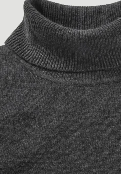 hessnatur Rollkragen Pullover Regular aus Bio-Merinowolle mit Cashmere von|Herren Pullover|Strick