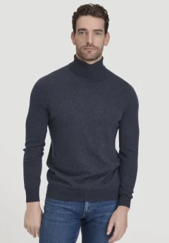 hessnatur Rollkragen Pullover Regular aus Bio-Merinowolle mit Cashmere von|Herren Pullover|Strick