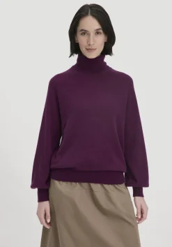 hessnatur Rollkragen Pullover Relaxed BETTER RECYCLING aus reinem Cashmere von|Damen Pullover