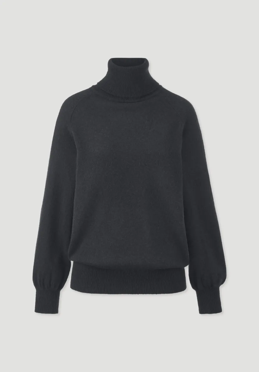 hessnatur Rollkragen Pullover Relaxed BETTER RECYCLING aus reinem Cashmere von|Damen Pullover