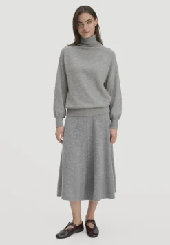 hessnatur Rollkragen Pullover Relaxed BETTER RECYCLING aus reinem Cashmere von|Damen Pullover