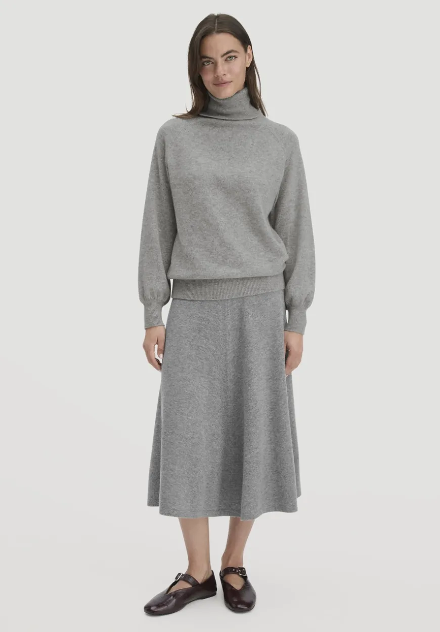 hessnatur Rollkragen Pullover Relaxed BETTER RECYCLING aus reinem Cashmere von|Damen Pullover