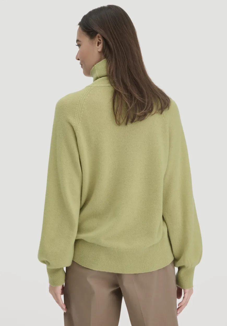 hessnatur Rollkragen Pullover Relaxed BETTER RECYCLING aus reinem Cashmere von|Damen Pullover