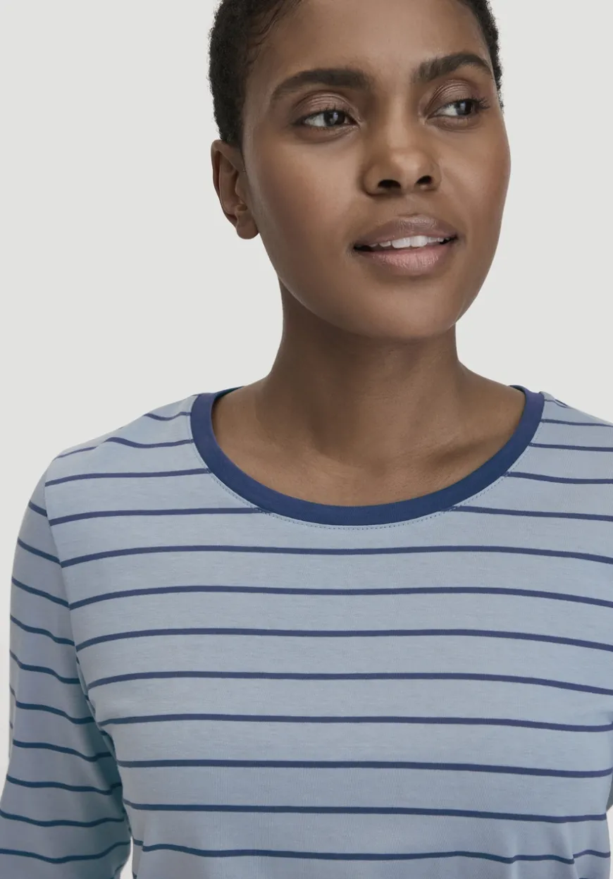 hessnatur Schlaf Shirt PURE COTTON aus reiner Bio-Baumwolle von|Damen Nachtwäsche|Nachtwäsche