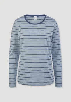 hessnatur Schlaf Shirt PURE COTTON aus reiner Bio-Baumwolle von|Damen Nachtwäsche|Nachtwäsche