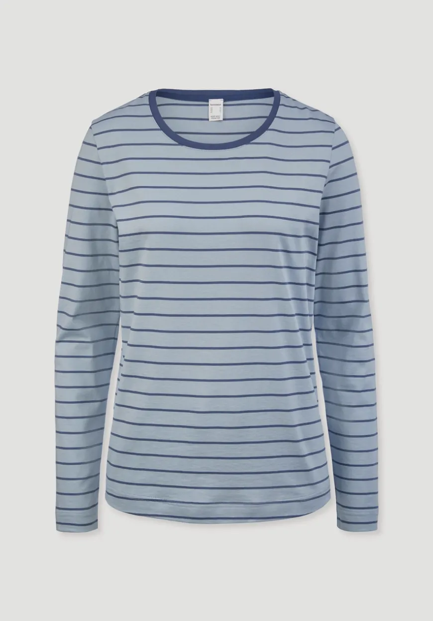 hessnatur Schlaf Shirt PURE COTTON aus reiner Bio-Baumwolle von|Damen Nachtwäsche|Nachtwäsche