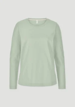 hessnatur Schlaf Shirt PURE COTTON aus reiner Bio-Baumwolle von|Damen Nachtwäsche|Nachtwäsche