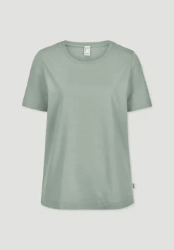 hessnatur Schlaf T-Shirt PURE COTTON aus reiner Bio-Baumwolle von|Damen Nachtwäsche|Nachtwäsche