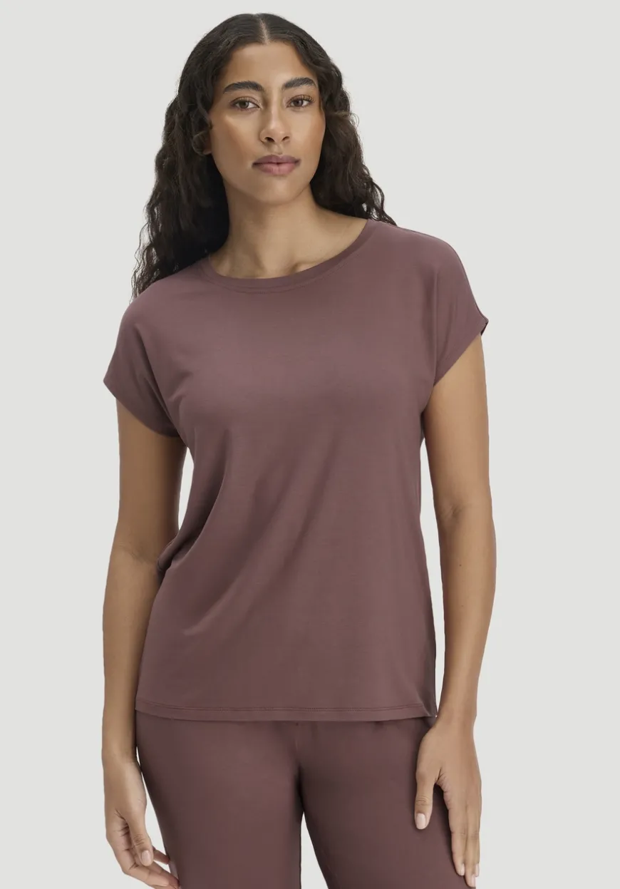 hessnatur Schlaf T-Shirt PURE FLOW aus TENCEL™ Modal von|Damen Nachtwäsche|Nachtwäsche