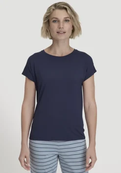 hessnatur Schlaf T-Shirt PURE FLOW aus TENCEL™ Modal von|Damen Nachtwäsche|Nachtwäsche