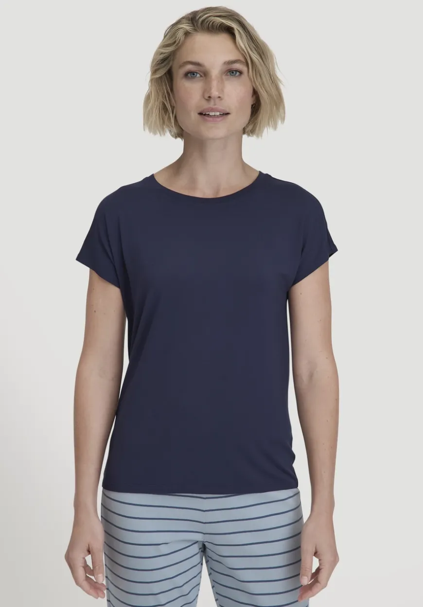 hessnatur Schlaf T-Shirt PURE FLOW aus TENCEL™ Modal von|Damen Nachtwäsche|Nachtwäsche