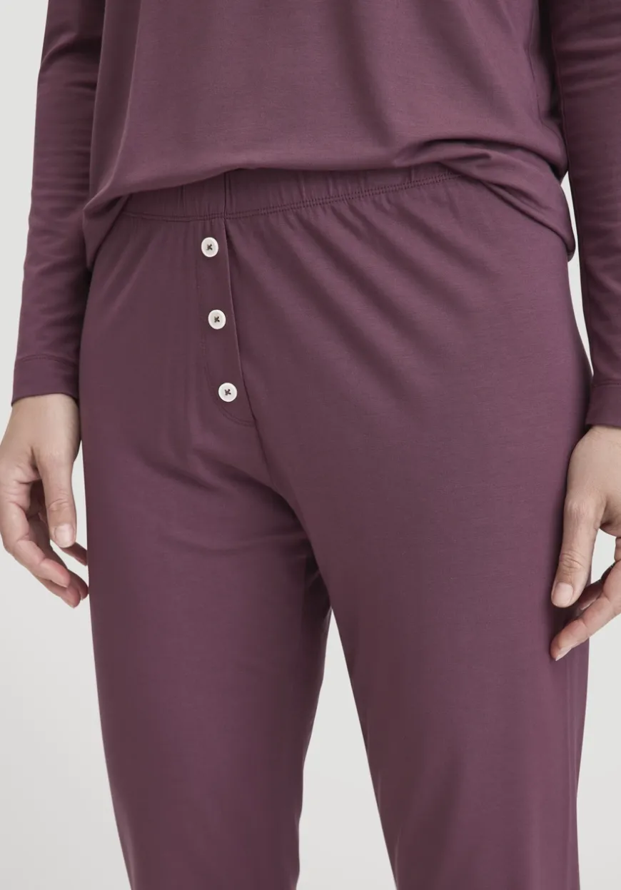 hessnatur Schlafhose PURE FLOW aus TENCEL™ Modal von|Damen Nachtwäsche|Nachtwäsche