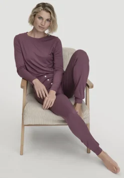 hessnatur Schlafhose PURE FLOW aus TENCEL™ Modal von|Damen Nachtwäsche|Nachtwäsche