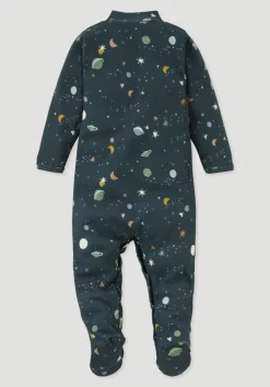 hessnatur Schlafoverall aus reiner Bio-Baumwolle von| Pyjamas & Schlafoveralls|Baby Nachtwäsche