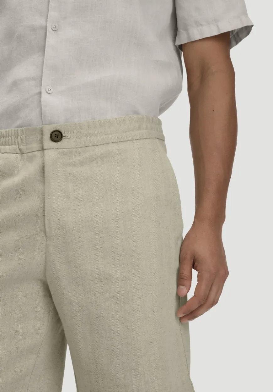 hessnatur Shorts ENEA Relaxed aus Bio-Baumwolle mit Leinen von|Herren Shorts