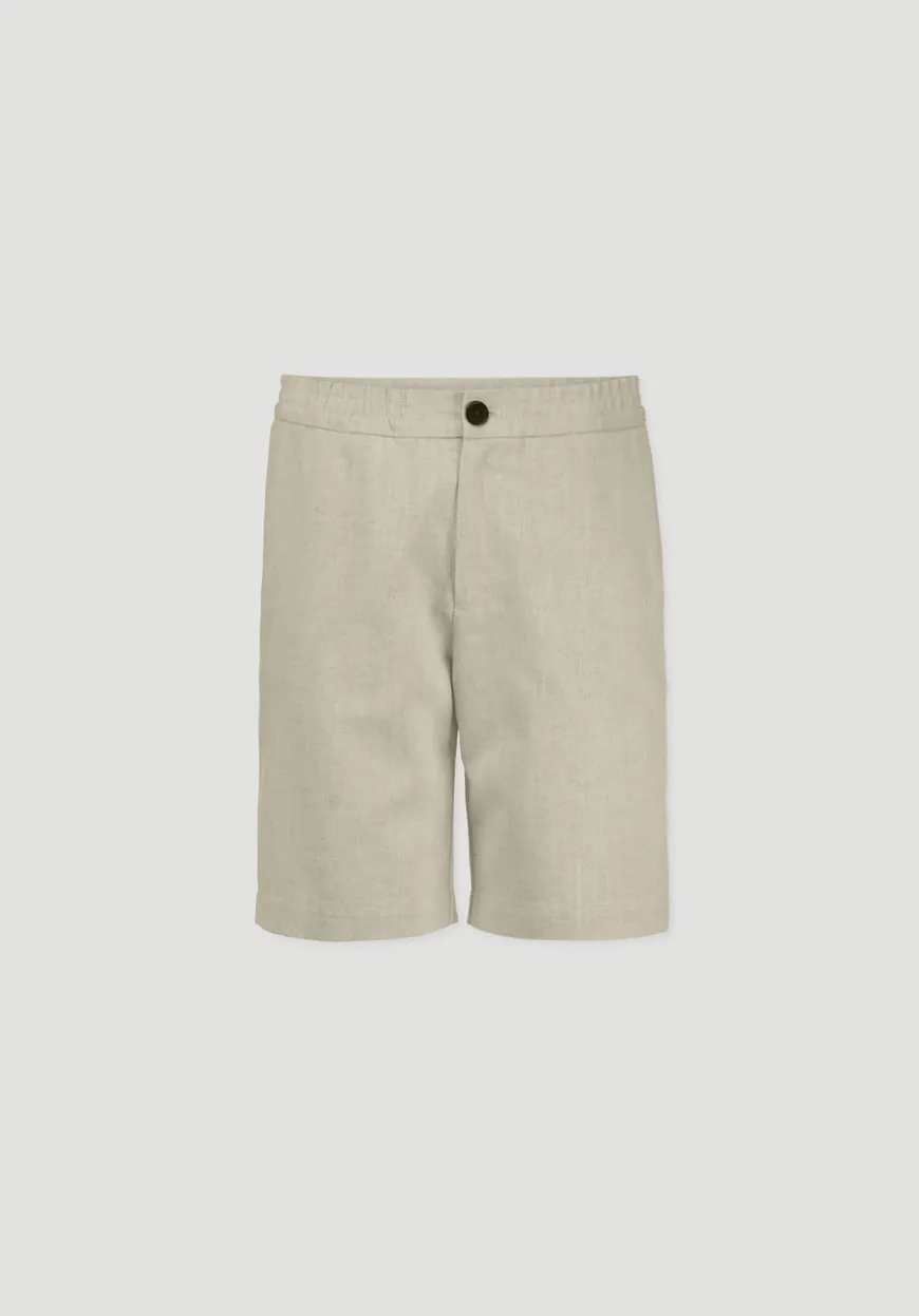 hessnatur Shorts ENEA Relaxed aus Bio-Baumwolle mit Leinen von|Herren Shorts