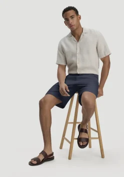 hessnatur Shorts ENEA Relaxed aus Bio-Baumwolle mit Leinen von|Herren Shorts