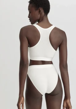 hessnatur Slip High Waist SOFT RIB aus Bio-Baumwolle von|Damen Unterteile|Unterteile