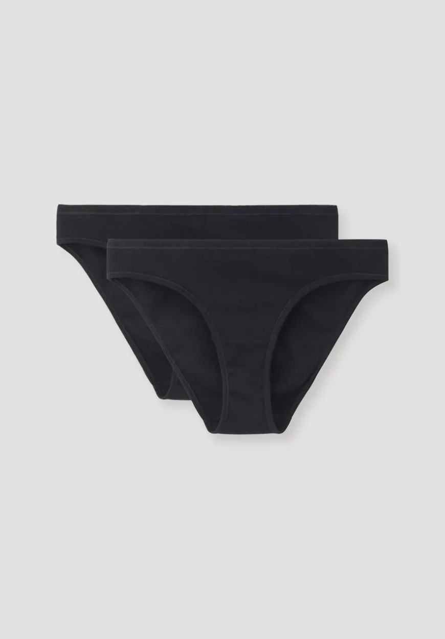 hessnatur Slip Low Cut im 2er-Pack PURE COTTON aus reiner Bio-Baumwolle von|Damen Unterteile|Unterteile