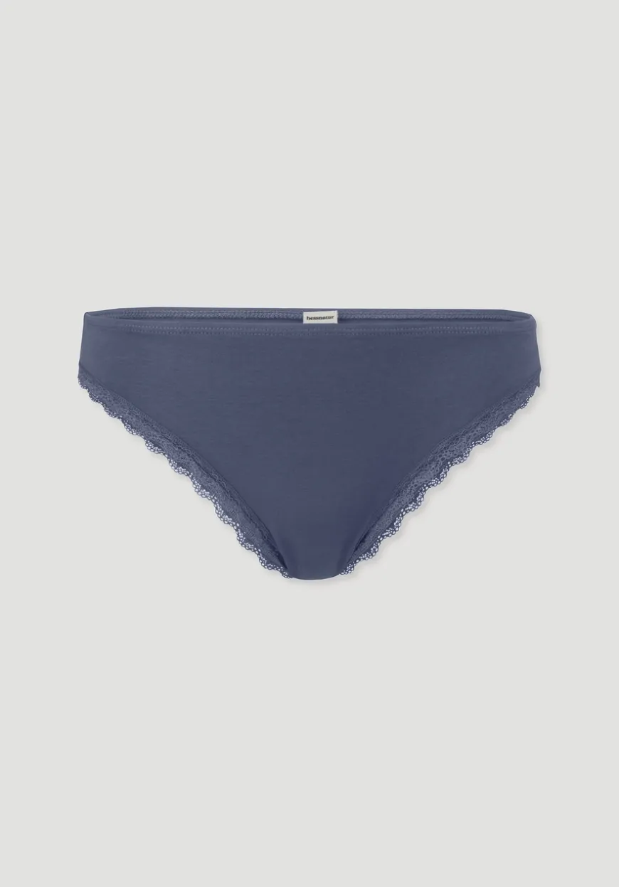 hessnatur Slip Regular Cut COTTON FEEL LACE aus Bio-Baumwolle von|Damen Unterteile|Unterteile