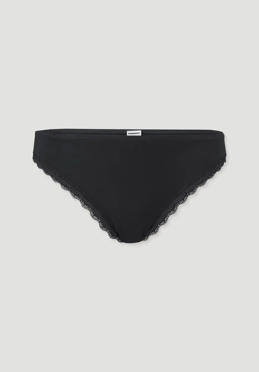 hessnatur Slip Regular Cut COTTON FEEL LACE aus Bio-Baumwolle von|Damen Unterteile|Unterteile