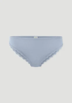 hessnatur Slip Regular Cut COTTON FEEL LACE aus Bio-Baumwolle von|Damen Unterteile|Unterteile