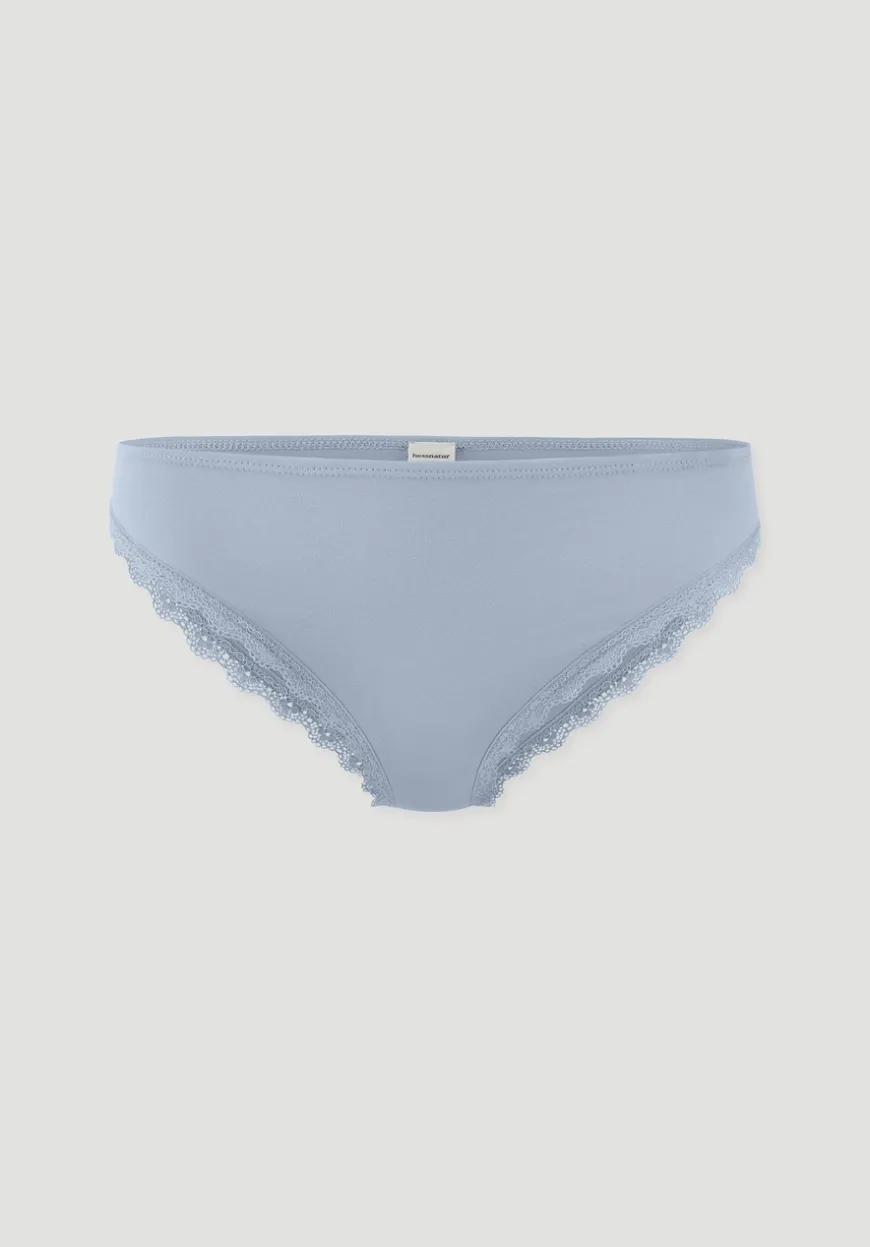 hessnatur Slip Regular Cut COTTON FEEL LACE aus Bio-Baumwolle von|Damen Unterteile|Unterteile