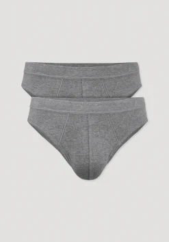hessnatur Slip Regular Cut im 2er-Pack PURE NATURE aus reiner Bio-Baumwolle von|Herren Unterteile|Unterteile