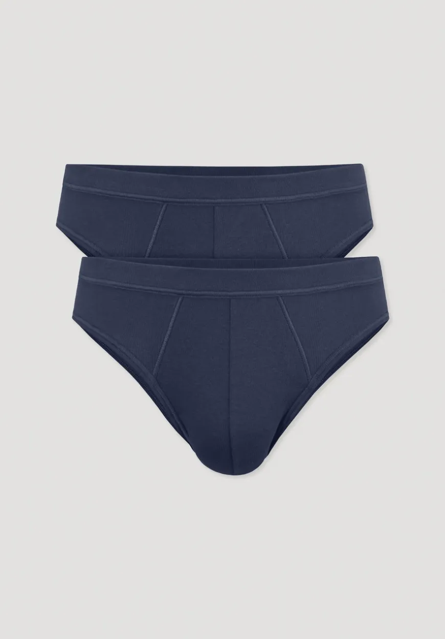 hessnatur Slip Regular Cut im 2er-Pack PURE NATURE aus reiner Bio-Baumwolle von|Herren Unterteile|Unterteile