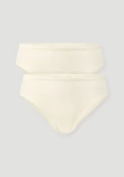 hessnatur Slip Regular Cut im 2-Pack PURE COTTON aus reiner Bio-Baumwolle von|Damen Unterteile|Unterteile