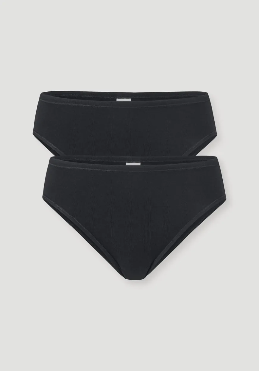 hessnatur Slip Regular Cut im 2-Pack PURE COTTON aus reiner Bio-Baumwolle von|Damen Unterteile|Unterteile