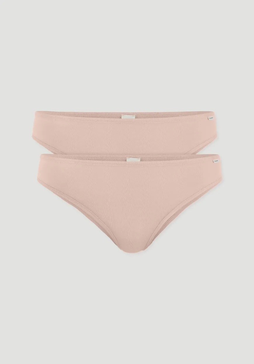 hessnatur Slip Regular Cut im 2-Pack PURE COTTON aus reiner Bio-Baumwolle von|Damen Unterteile|Unterteile