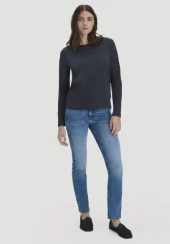 hessnatur Slipper aus chromfrei gegerbtem Nubuk-Leder von|Damen Schuhe