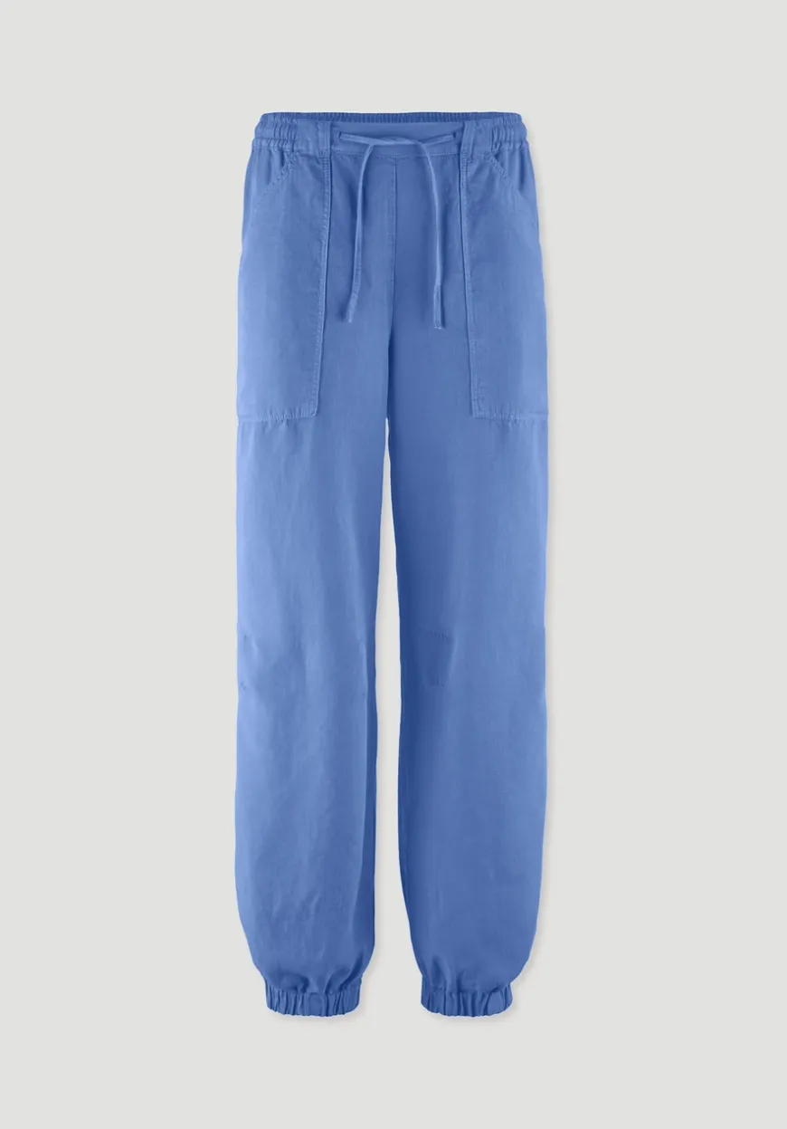 hessnatur Soft Utility Hose aus TENCEL™ Lyocell mit Leinen von|Damen Hosen & Shorts