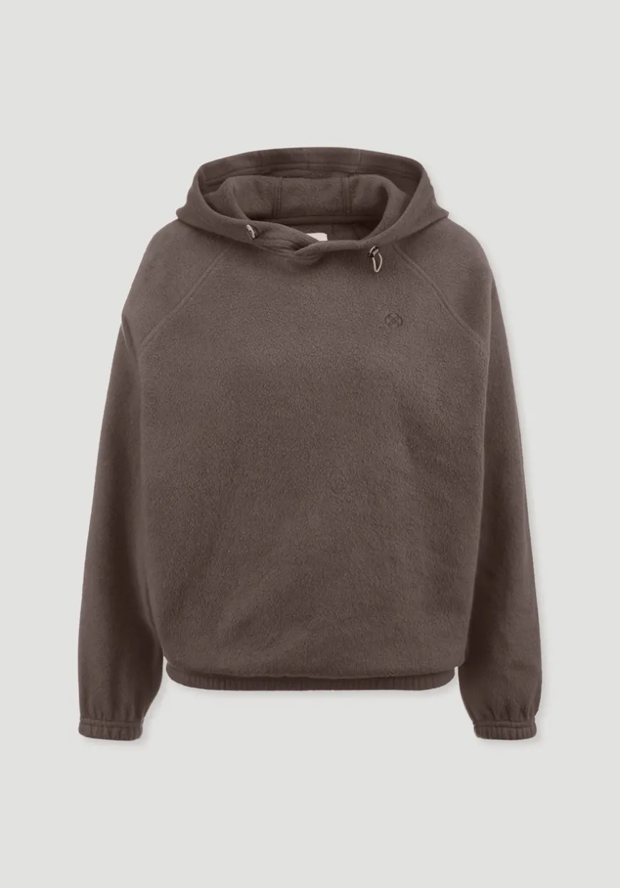 hessnatur Softfleece Hoodie Oversize ACTIVE COMFORT aus reiner Bio-Baumwolle von|Damen Sweatshirts|Fleece