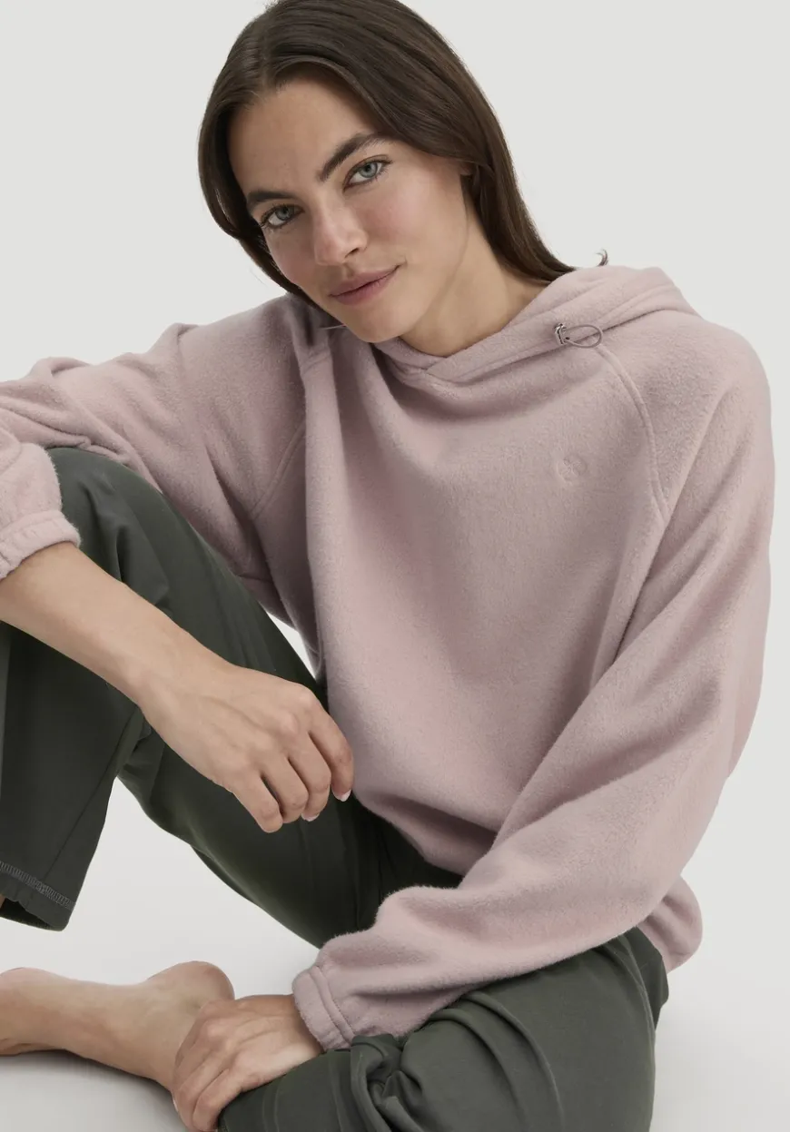 hessnatur Softfleece Hoodie Oversize ACTIVE COMFORT aus reiner Bio-Baumwolle von|Damen Sweatshirts|Fleece