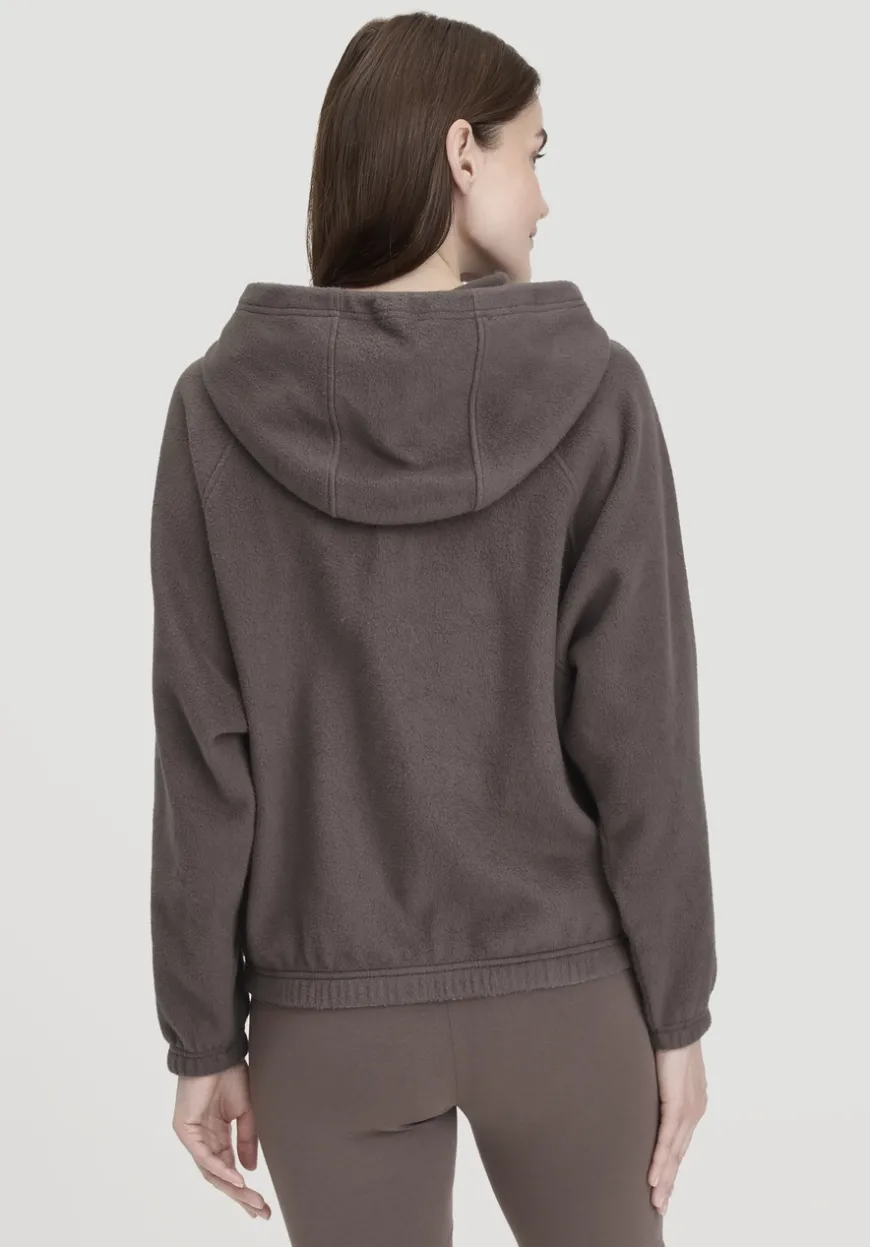 hessnatur Softfleece Jacke Oversize ACTIVE COMFORT aus reiner Bio-Baumwolle von|Damen Jacken & Mäntel|Fleece