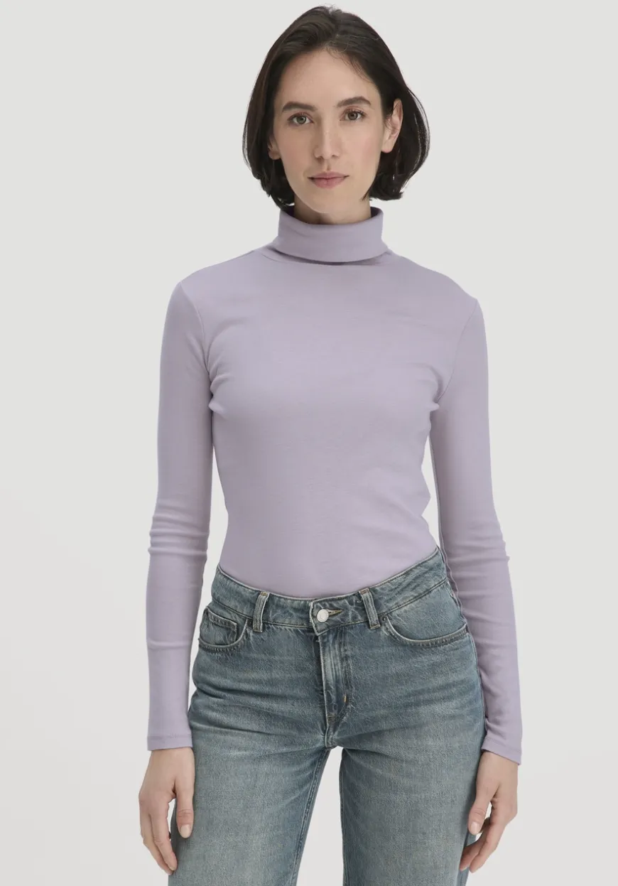 hessnatur Softrib Longsleeve Fitted aus Bio-Baumwolle und TENCEL™ Modal von|Damen Shirts & Tops|T-Shirts