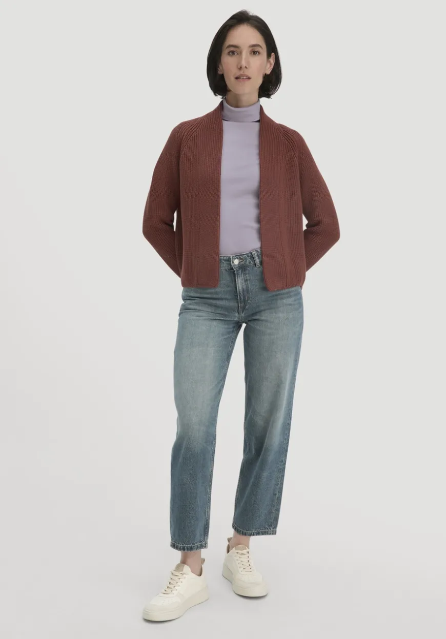 hessnatur Softrib Longsleeve Fitted aus Bio-Baumwolle und TENCEL™ Modal von|Damen Shirts & Tops|T-Shirts