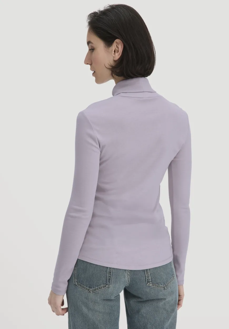 hessnatur Softrib Longsleeve Fitted aus Bio-Baumwolle und TENCEL™ Modal von|Damen Shirts & Tops|T-Shirts