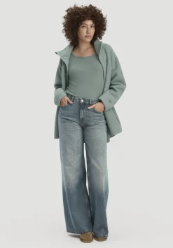 hessnatur Softrib Longsleeve Fitted aus Bio-Baumwolle und TENCEL™ Modal von|Damen Shirts & Tops