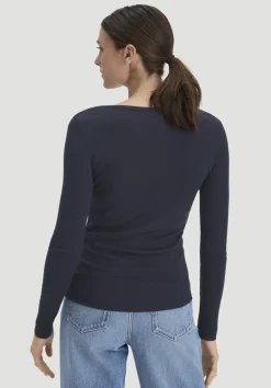 hessnatur Softrib Longsleeve Fitted aus Bio-Baumwolle und TENCEL™ Modal von|Damen Shirts & Tops