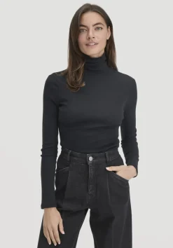 hessnatur Softrib Longsleeve Fitted aus Bio-Baumwolle und TENCEL™ Modal von|Damen Shirts & Tops|T-Shirts