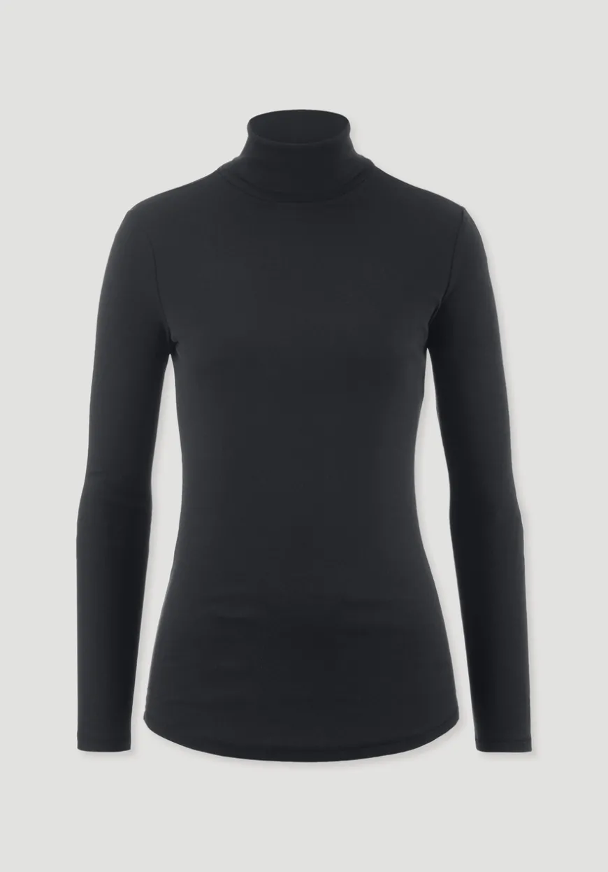 hessnatur Softrib Longsleeve Fitted aus Bio-Baumwolle und TENCEL™ Modal von|Damen Shirts & Tops|T-Shirts