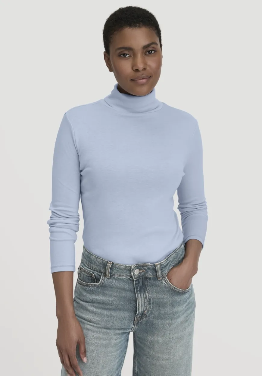 hessnatur Softrib Longsleeve Fitted aus Bio-Baumwolle und TENCEL™ Modal von|Damen Shirts & Tops|T-Shirts