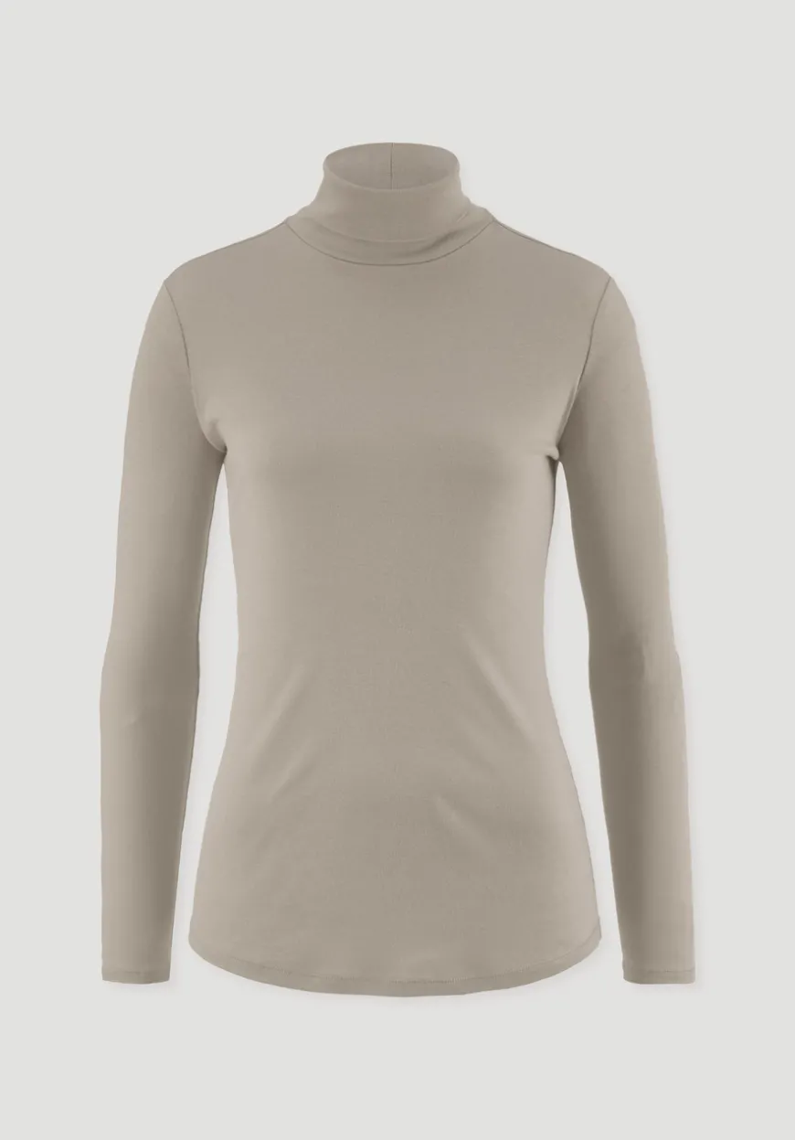 hessnatur Softrib Longsleeve Fitted aus Bio-Baumwolle und TENCEL™ Modal von|Damen Shirts & Tops|T-Shirts
